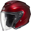 HJC i30 Solid Helmet - Wine - Medium - [Blemish]