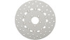 Drag Specialties Stainless Steel Drilled Brake Rotor: 2006-2010 Harley-Davidson FX Models - Front - 11.8"