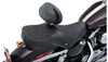 Drag Specialties EZ Glide II Convertible Backrest with Cover: Harley-Davidson Models - Smooth