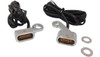 Drag Specialties LED Handlebar Marker Lights: 2014-2021 Harley-Davidson XL Models - Chrome