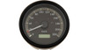 Drag Specialties 3-3/8" Programmable Electronic Speedometer: 1999-2003 Harley-Davidson FX/XL Models - Black