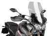 Puig Touring Windscreen: 2014-2021 Yamaha XTZ1200 Super Tenere Models - Smoke - [Blemish]