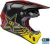 Fly Racing Formula Cc Rockstar Helmet Black/Red/Yellow - Size Small