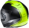 HJC i90 Davan Helmet -  Black/Hi-Viz Yellow - 2XLarge - [Blemish]