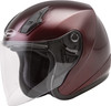 GMAX OF-17 Helmet - Solid Colors - Wine Red - XLarge - [Blemish]