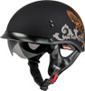 GMAX HH-65 Corvus Half Helmet w/ Peak Visor