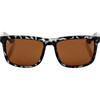 100% Blake Sunglasses - Black Havana - Bronze Lens