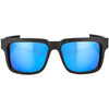 100% Type-S Performance Sunglasses - Black - Blue Mirror Lens