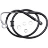 Drag Specialties Extended Length Brake line w/ ABS: 2015-2017 Harley-Davidson Deluxe Models