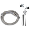 Drag Specialties Extended Length Front Brake Line Kit: 1984-2005 Harley-Davidson FX Models