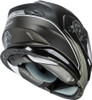 GMAX MD-01 Helmet - Exploit - Matte Black/Silver - Size 2XLarge - [Blemish]