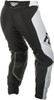 Fly Racing Women's Lite Race Pants - White/Black - Size 07/08