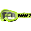 100% Strata 2 Goggle - 2024 Model - Neon Yellow