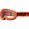 100% Strata 2 Junior Goggle - Neon Orange