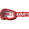 100% Strata 2 Junior Goggle - Red