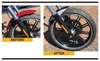 Kodlin USA 21" Fender: 2013-2022/2023 Harley-Davidson Breakout Models - Front - Raw - K59306