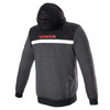 Alpinestars Honda Chrome Street Hoodie - Black/Gray/Red