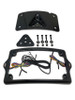 Kodlin USA Curved Elypse 3-1 LED 3 Bolt Mounted License Plate Kit: Harley-Davidson - Universal