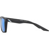 100% Renshaw Sunglasses - Matte Black - HiPER Blue Mirror