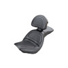 Saddlemen 06-09 FXST/B/S Standard, 07-17 FLSTF/B/S Fatboy Explorer Ultimate Comfort Seat w/ Drivers Backrest