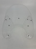 Memphis Shades MEP6320 Clear Windshield (Replacement Plastic For Harley-Davidson 19" Road King Replacement Plastic) - [Blemish]