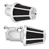 Arlen Ness Beveled Monster Sucker 90° Air Cleaner Kit