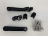 Ciro Adjustable Passenger Comfort Peg Mounts for 1999-2020 Harley-Davidson models - Black - [Blemish]