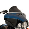 Klock Werks Flare Windshield: 2014+ HD Touring & Trike Models - Dark Smoke - 6.5" - KWW-01-0199-2014