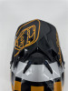 Troy Lee Designs SE4 Polyacrylite Helmet - Checker - Black/Gold - MD [Demo]