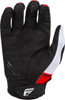 Fly Racing Kinetic Prix Gloves - 2024 Model - Red/Grey/White - XL