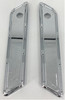 Arlen Ness Beveled Saddlebag Latch Covers - 14-up Harley-Davidson FLT Touring Models - Chrome - 03-535