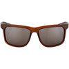 100% Hakan Sunglasses - Rootbeer - Silver Mirror Lens