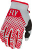 Fly Racing Kinetic Gloves - Red/Grey - 3XLarge - 376-4143X