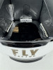 Fly Racing Youth Formula CP Slant Helmet - Black/White/Gold - YLG - [Demo]
