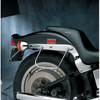 Drag Specialties Saddlebag Support Brackets: 1984-1999 Harley-Davidson Softail Models - Chrome