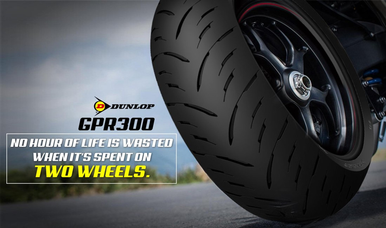 Dunlop Sportmax GPR-300 Tires - MotoMummy | MotoMummy