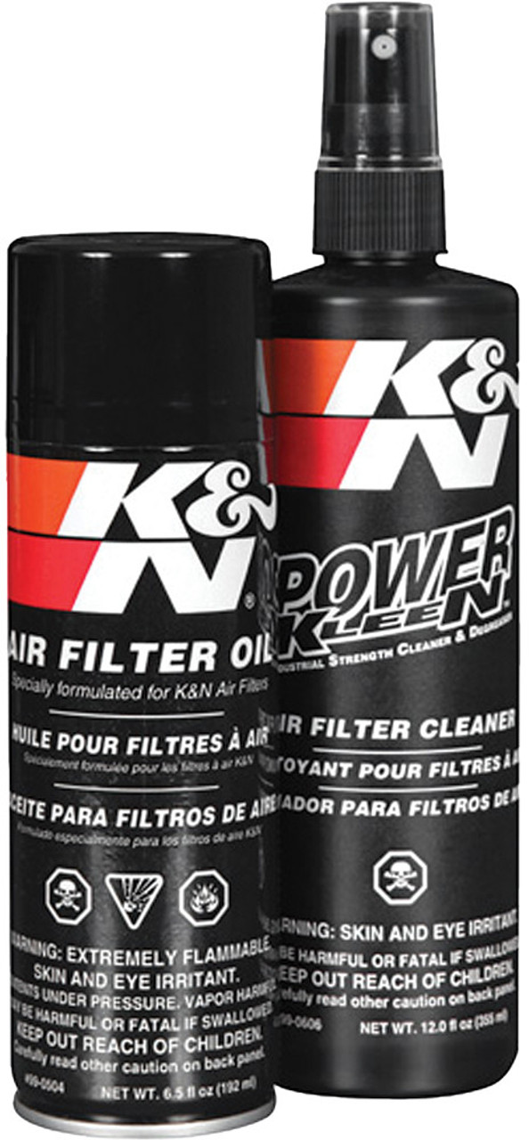K&N Oil And Air Filter Cleaner Kit