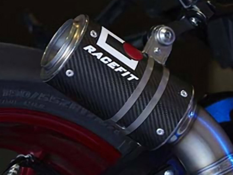 ユニバーサル　バットのみ Racefit 15-25 Yamaha R1/M Slip-On Exhaust - MotoMummy | MotoMummy