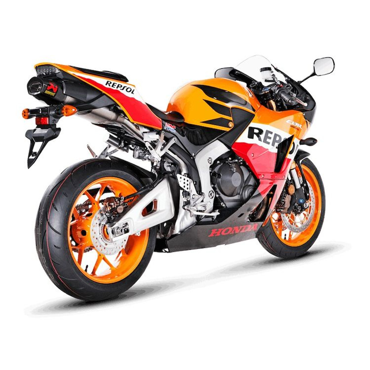 定番在庫あCBR600RR PC40 13-20 akrapovic アクラポビッチ ヘクサゴナル スリップオン サイレンサー マフラー 良品 マフラー本体（社外）