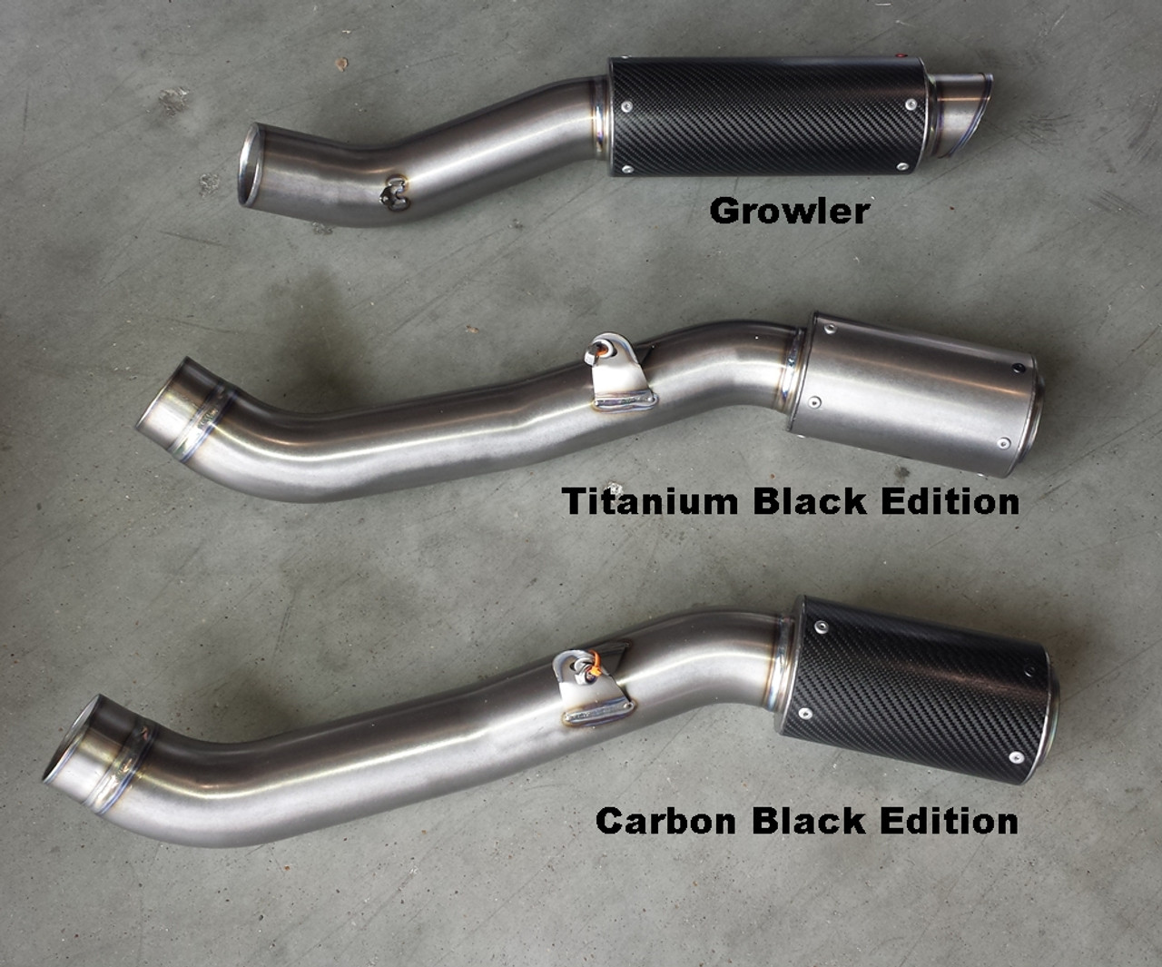 Racefit 11-19 Suzuki GSXR-600/750 Growler Slip-On Exhaust