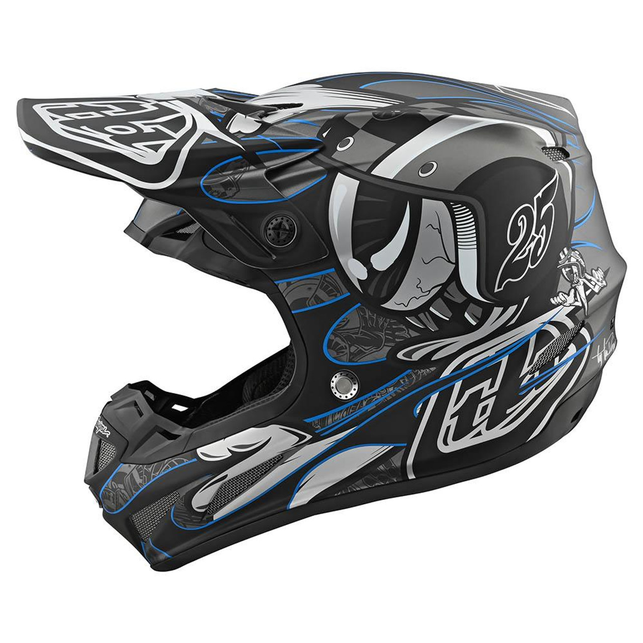 Troy Lee Designs SE4 Composite Helmet - Eyeball - MotoMummy 