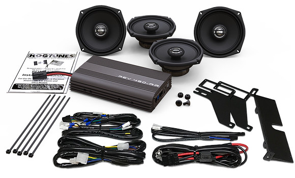 Hogtunes REV 450-U Kit-AA Amp Speaker Kit - 00-13 HD Ultra Models