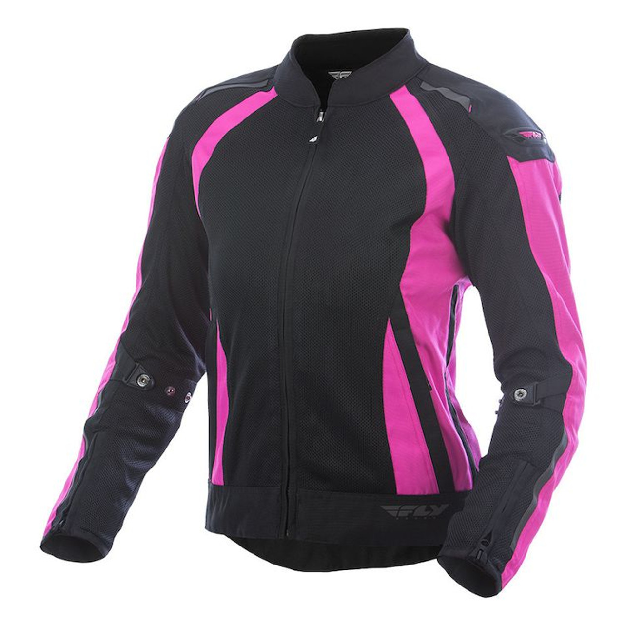 Fly Racing Women's Coolpro Jacket White Black SM