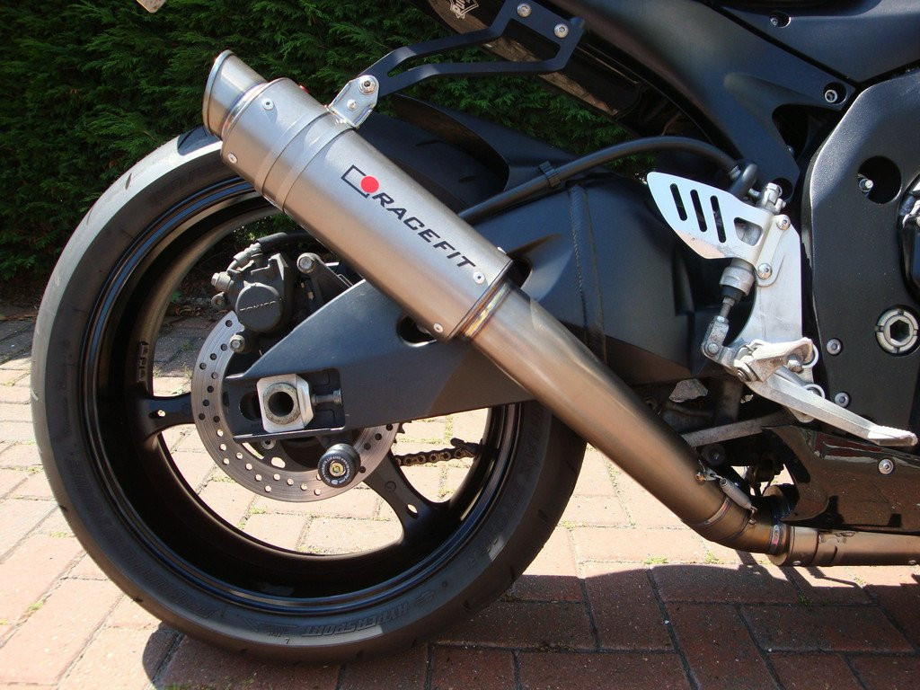 Racefit 09-23 Kawasaki ZX6R/636 Growler Slip-On Exhaust
