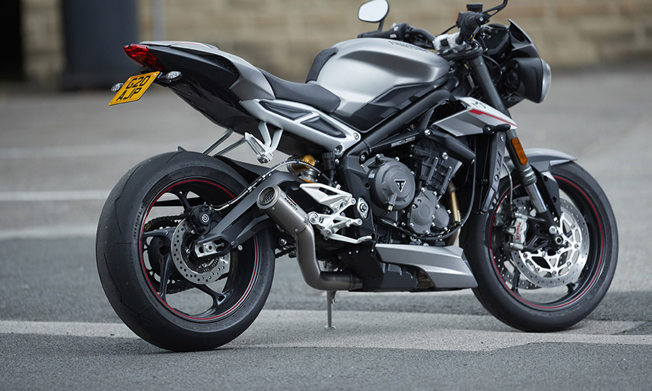 triumph street triple 765 rs 2020 exhaust