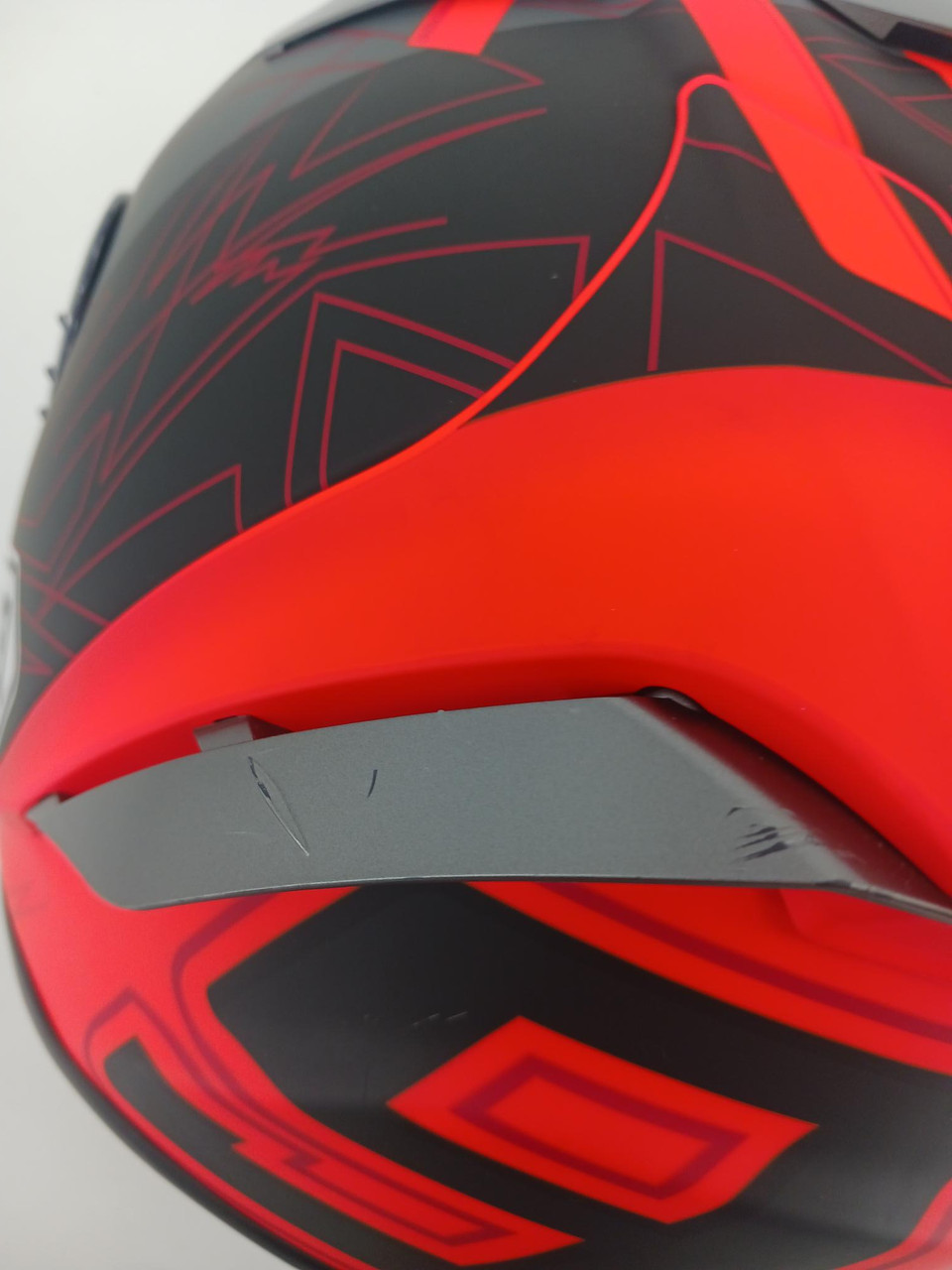 Shoei X-14 Helmet - Marquez Black Concept 2 - Red/Gray
