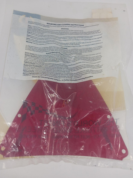 Zero Gravity SR Series Windscreen: 2005-2006 Suzuki GSXR 1000 Models - Red