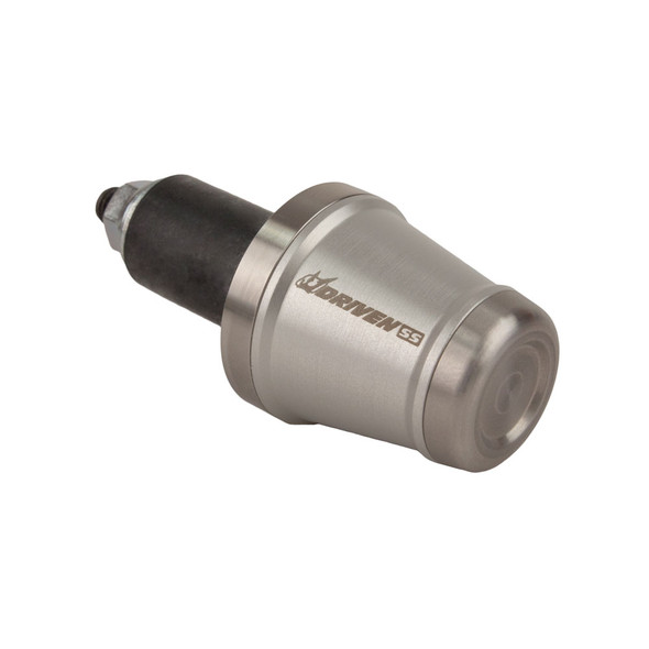Driven Racing Stainless Steel Bar Ends - Silver