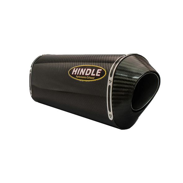 Hindle Evolution 14"x2.25" Muffler - LHS - Carbon Fiber Canister w/ Carbon Fiber Tip - 75-1425LCC