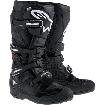 Alpinestars Tech 7 Boots - Black - Size US 9 -
